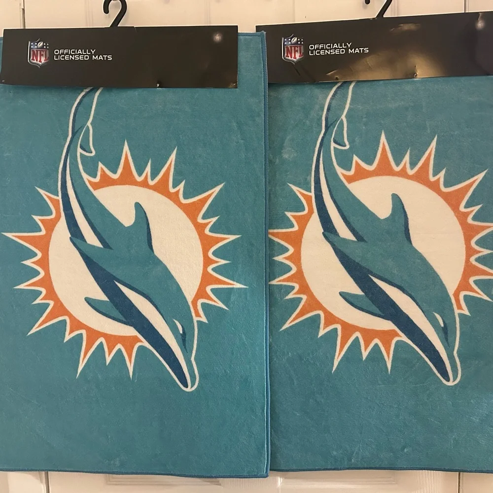 🆕1 Miami Dolphins Officially Licensed Mat